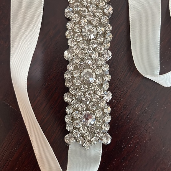Wedding waist belt - Picture 2 of 3